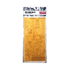 Hunter 1/700 USS BB-61 Iowa甲板遮蔽貼紙 羅技31616 模型零件, 混色