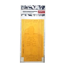 Hunter 1/350法國Dandong級前甲板英勇艦甲板蓋紙 模型愛好者86503 86504 塑膠模型, 1個