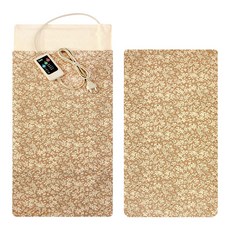 麥飯石電暖毯 XL號 米色花紋圖案+收納套, NTB-4000