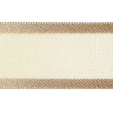 時尚亮點雙面歐根紗 ORGANDY-EL 絲帶 50碼 10mm, 7號, 1個