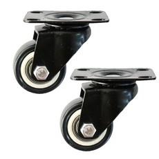 EMPIRE 3英吋 平板旋轉腳輪 聚氨酯輪 Z11, 2個