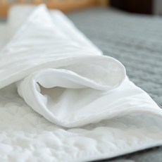 azam 新生兒柔和竹纖維防水墊, 白色