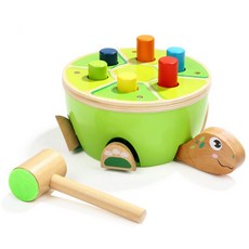 ToP BRIGHT 特寶兒 烏龜錘子觸覺開發玩具, 混色, 930g