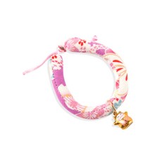 댕댕이 강아지 고양이 일본스타일 목 딸랑이 XS, 연한보라색, 1개