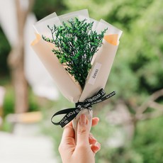 리빙앤유 리모니움 시네신스 쁘띠 꽃다발박스, 그린