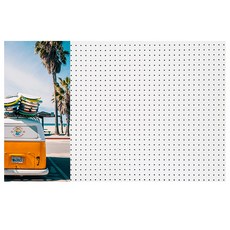 앤비커머스 인테리어타공판 해변자동차 좌 WHITE, 1개