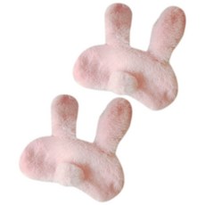 粉色兔子造型眼罩, 1件, 2個