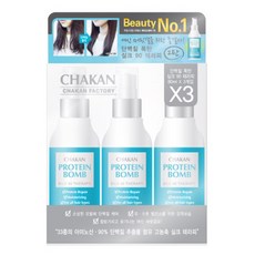 착한팩토리 단백질폭탄 실크 90 테라피 헤어에센스, 80ml, 3개