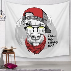 THE ZAKKA 動物圖案室內裝飾布, Y394LHLL111