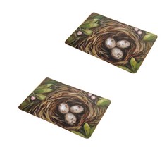 Sweet Living Happy Pop 可愛小鳥防滑廚房地墊, 可愛蛋, 1個