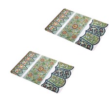 Happy Pop組合圖案防滑廚房地墊, 混合顏色, 1個