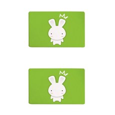 해피팝 큐티래빗 미끄럼방지 주방발매트, C5, 1개