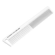 CELLREBORN 陶瓷碳纖雙面梳 CPC-1203, 白色的, 1個