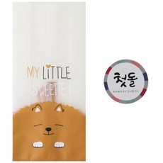 黃氏便當 Meongi M號袋 100入 + 傳統週歲貼紙 100入, 1套