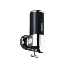 JNC 浴室壁掛式 PVC 分配器 黑色, 1個