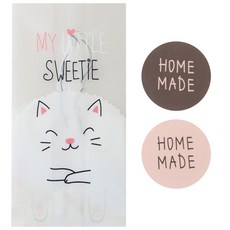 황씨네도시락 냥이M봉투 100p + 스티커 홈메이드 크라 초코 100p, 1세트