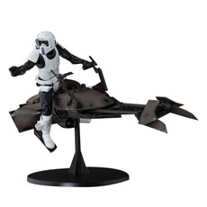 STAR WARS Bandai SHFiguarts Scout Trooper+Speed Bike 人偶套組, 1套