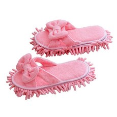 BAZAR 超細纖維蝴蝶結清潔拖鞋, 1個