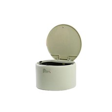 앤티스 주방용품 원형 원터치 쓰레기통, 그린