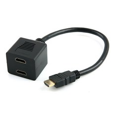 컴스 HDMI 선택분배기 G2268, 혼합 색상, 1개