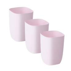 아리코 키친 모던 휴지통 3p, 핑크