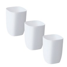 아리코 키친 모던 휴지통 3p, 화이트