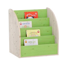 Fuser Ryonifurniture Dada 600前側書架 4層, 綠葉