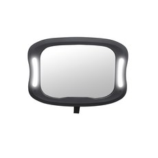 JOYREN 汽車LED安全後視鏡, 黑色的, 1個