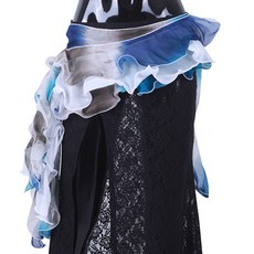 水染側綁肚皮舞裙 BDSP-9201, 23型