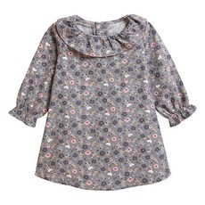 MK女童款染色印花連身裙 Becky