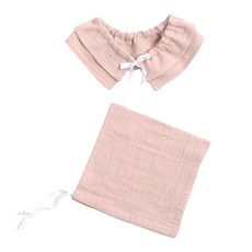 BabyMax 兒童棉紗圍兜+帽子