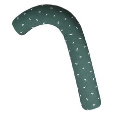 Ein Haus 手杖造型身體枕套+枕芯, 綠色