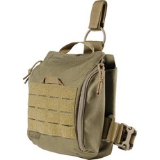 511택티컬 UCR 사이 릭 허벅지 가방, 샌드스톤, 1개