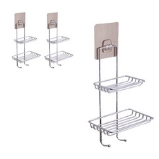 앤티스 주방용품 배수 더블 스토리지 렉, 걸이타입, 3개입