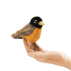 매직캐슬 고급 손가락인형 울새, 1개, 1개