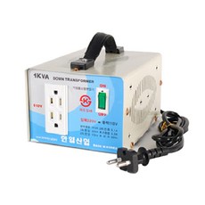 한일산업 1KVA 다운트랜스 변압기 HS-1000D, 1개