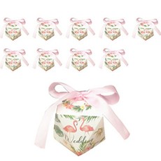 해피트레이딩 다이아 포장상자, 핑크밍고, 10개입