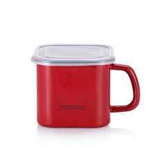 漢普頓紅琺瑯多功能鍋 HYF-E-019, 13cm, 1組