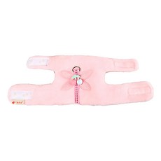 DM 알럽펫 미니동물 벨크로 드레스 하네스 S, 핑크, 1개