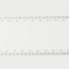 時尚亮點歐根紗N縫線 ORGANDY-N-ST 飾帶 50碼 10mm, 17號, 1個