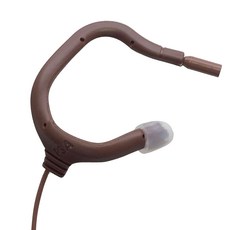 Point Source AUDIO EMBRACE TM 廣播用耳機麥克風 棕色, EO-8WL-XMP