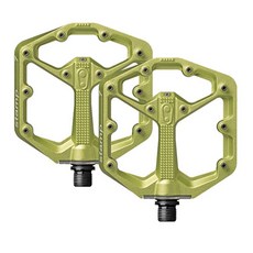 crankbrothers STAMP 7 小型自行車踏板 2 件套, 綠色, 1套