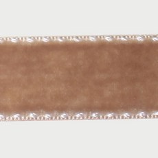 時尚亮點 縫線天鵝絨 W-STC 緞帶 20mm 20碼, 18號, 1個