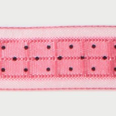 패션포인트 평직오간디 바둑잔땡땡이 O-SQ-PR 리본 50야드 36mm, NO 9, 1개