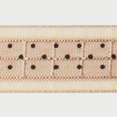 패션포인트 평직오간디 바둑잔땡땡이 O-SQ-PR 리본 50야드 36mm, NO 7, 1개