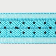 패션포인트 평직오간디 바둑잔땡땡이 O-SQ-PR 리본 50야드 36mm, NO 13, 1개