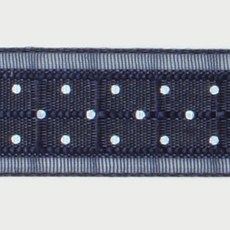 패션포인트 평직오간디 바둑잔땡땡이 O-SQ-PR 리본 50야드 36mm, NO 3, 1개