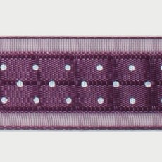 패션포인트 평직오간디 바둑잔땡땡이 O-SQ-PR 리본 50야드 36mm, NO 17, 1개