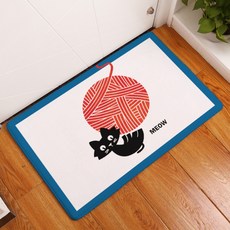 Super Six 貓咪角色系列吸水腳踏墊, 8