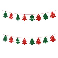 ELP Korea聖誕花環樹 2入, 混色